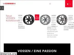 Sites similar to vossen-wheelscompany.de