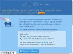 Sites similar to votcorect.ro