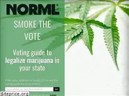 Sites similar to vote.norml.org