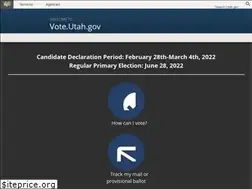 Sites similar to vote.utah.gov