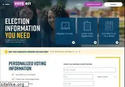 Sites similar to vote411.org