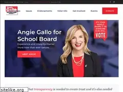 Sites similar to voteangiegallo.com