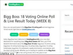 Sites similar to votebiggboss.info