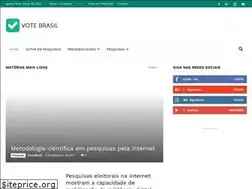 Sites similar to votebrasil.com.br