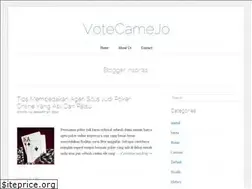 Sites similar to votecamejo.com