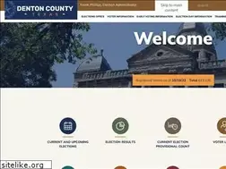 Sites similar to votedenton.gov