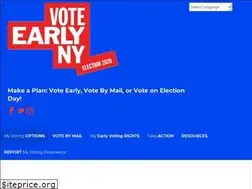 Sites similar to voteearlyny.org