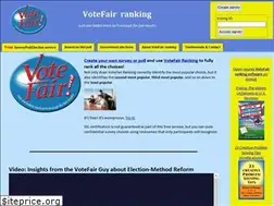 Sites similar to votefair.org