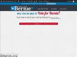 Sites similar to voteforbernie.org