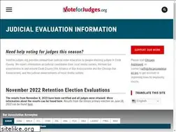 Sites similar to voteforjudges.org