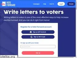 Sites similar to voteforward.org
