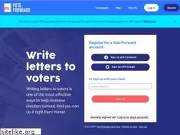 Sites similar to votefwd.org