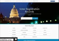 Sites similar to voterrecords.com