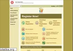 Sites similar to voterregistration.gov.hk