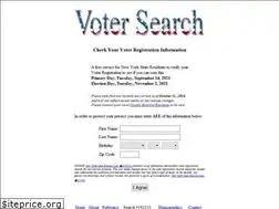 Sites similar to votersearch.org