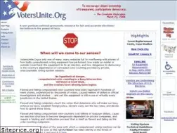 Sites similar to votersunite.org