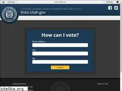 Sites similar to votesearch.utah.gov
