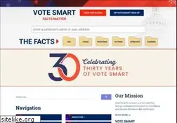 Sites similar to votesmart.org