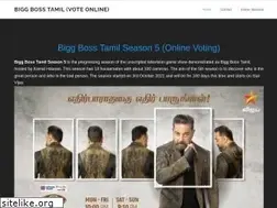 Sites similar to votetamilbiggboss.com