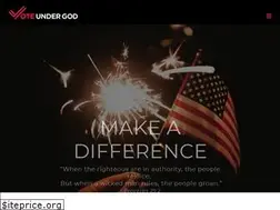 Sites similar to voteundergod.com