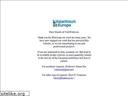 Sites similar to votewatch.eu