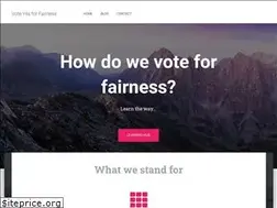 Sites similar to voteyesforfairness.com