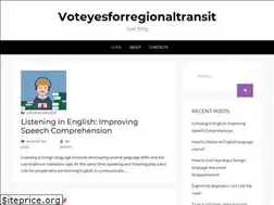 Sites similar to voteyesforregionaltransit.com
