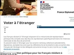 Sites similar to votezaletranger.com