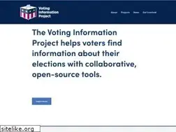 Sites similar to votinginfoproject.org