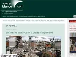 Sites similar to votoenblanco.com