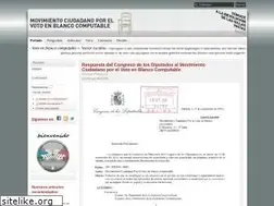 Sites similar to votoenblancocomputable.org