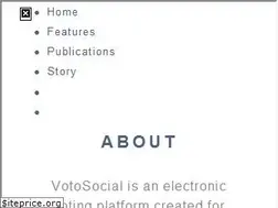 Sites similar to votosocial.org