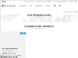 Sites similar to votre-clinique.fr