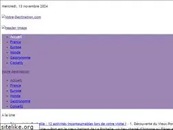 Sites similar to votre-destination.com