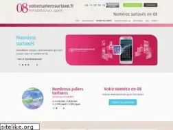 Sites similar to votrenumerosurtaxe.fr