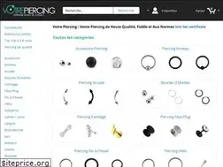 Sites similar to votrepiercing.com