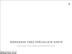 Sites similar to votrespecialistesante.com