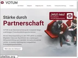 Sites similar to votum-verband.de