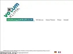 Sites similar to votumklima.lu