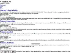 Sites similar to voucher.ro