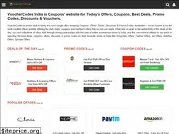 Sites similar to vouchercodes.in