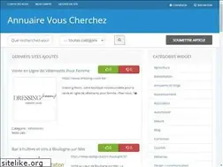 Sites similar to vous-cherchez.com