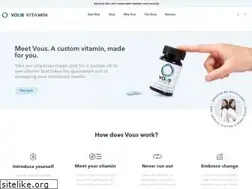 Sites similar to vousvitamin.com