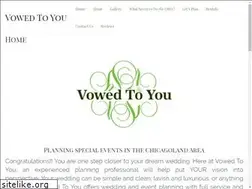 Sites similar to vowedtoyou.com