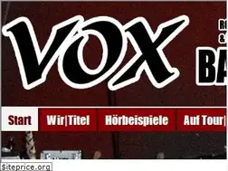 Sites similar to vox-band.de