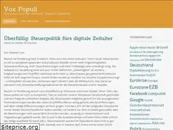Sites similar to vox-populi.info