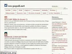Sites similar to vox-populi.net