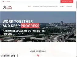 Sites similar to vox-populi.org