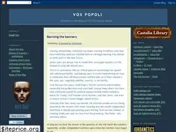 Sites similar to voxday.blogspot.com
