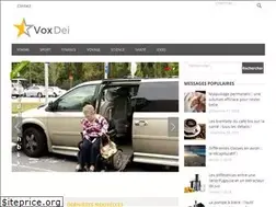 Sites similar to voxdei.org